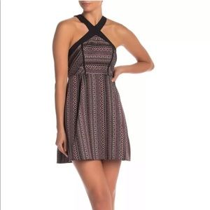 BCBGeneration Halter Multicolor Dress